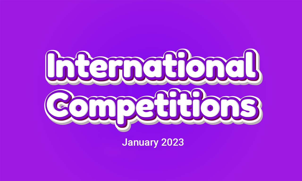 January Art Competitions: International